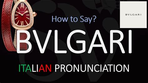 how to pronounce dolce gabbana|how to pronounce bvlgari.